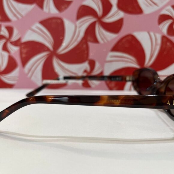 AIRE Fornax Dark Tort Oval Sunglasses Brown Lens Women’s UV3 Recycled NWT - Picture 9 of 11